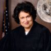 African American woman in judge's robes