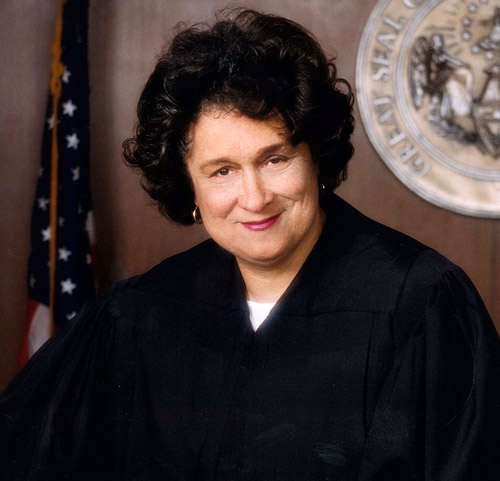 African American woman in judge's robes