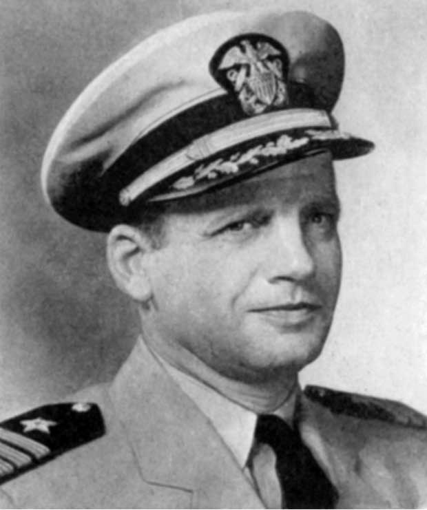 White man in military uniform with cap
