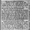 "Captain Danley" newspaper clipping