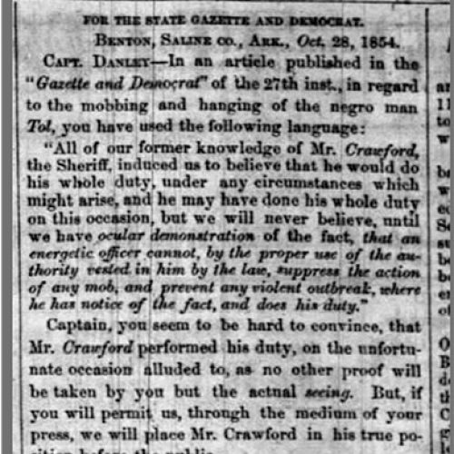 Slavery Encyclopedia of Arkansas