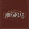 Red album covered with gold borders and logo in center with "John Oates Arkansas with the Good Road Band" text