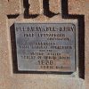 "Arkansas State Highway Commission" plaque on bridge dated 1936