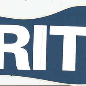 Boot print shaped "Britt" logo