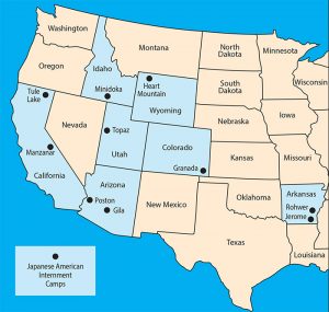 Internment Camp Locations - Encyclopedia of Arkansas