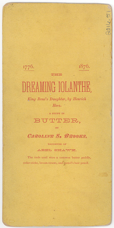 Red lettering on yellow book cover