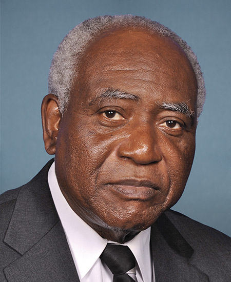 Older African-American man in suit and tie