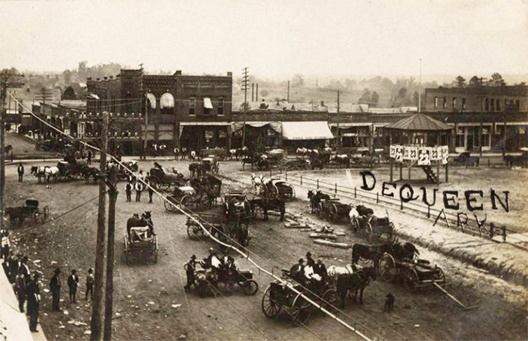 De Queen Street Scene Encyclopedia of Arkansas