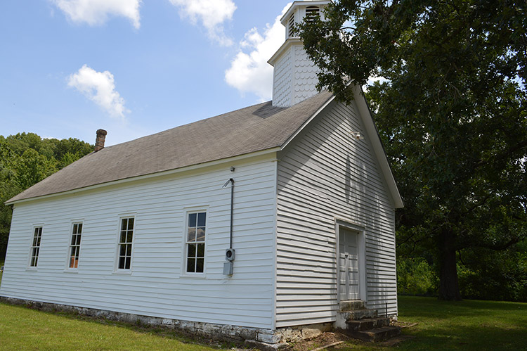 Old High School in Blaine, Lawrence County