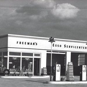 Service station "Freeman's Esso Service center"