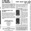 Pamphlet showing photos and a headline of "Daddy was murdered"