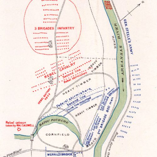 Bayou Fourche, Engagement at - Encyclopedia of Arkansas