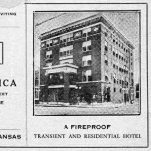 Five-story building shown on advertisement