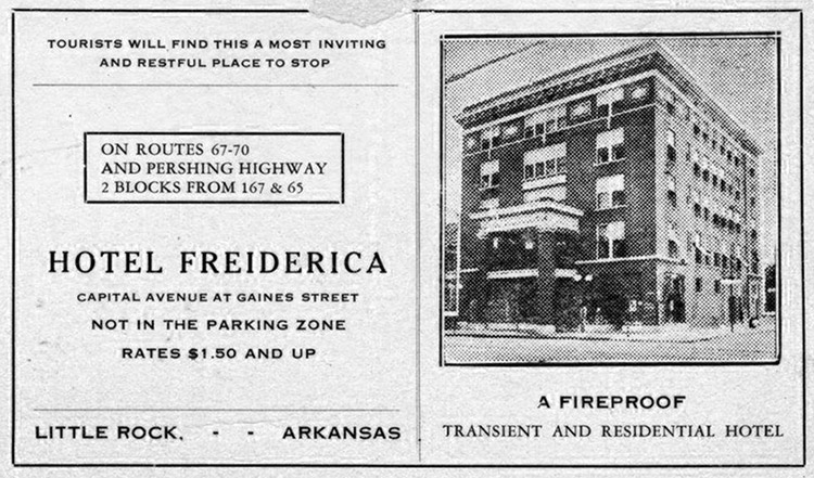 Five-story building shown on advertisement