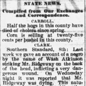 "State News" newspaper clipping