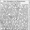 "The Situation at Texarkana" newspaper clipping