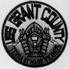 Round "USS Grant County" patch