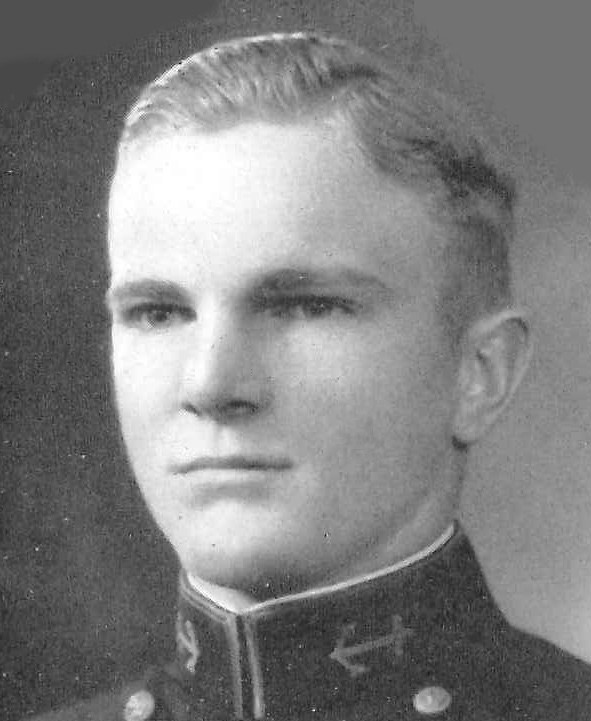 Young white man in military uniform