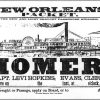"Homer" steamboat on advertisement with text