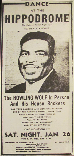 African-American man smiling on "Dance at the Hippodrome" poster