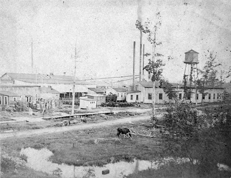 Huttig Street Scene Encyclopedia of Arkansas