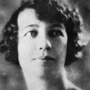 Young white woman with short wavy hair