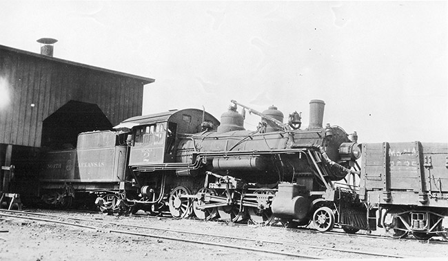 Steam locomotive and engine building