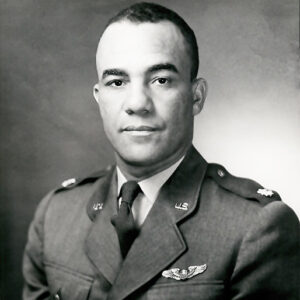 African-American man in military uniform