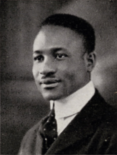African American man in collar and tie