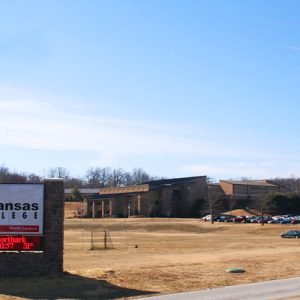 sign outside building "North Arkansas College South Campus"
