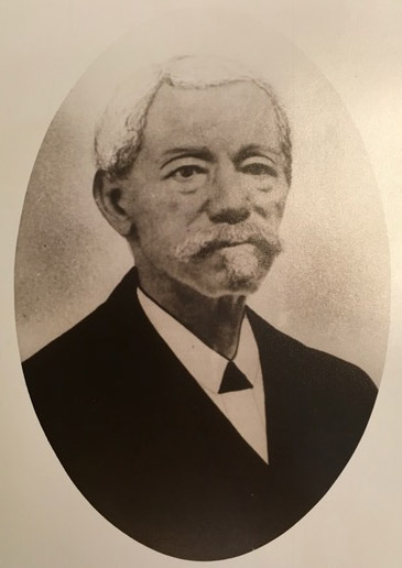 Old African-American man in suit
