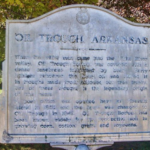Oil Trough (Independence County) Encyclopedia of Arkansas