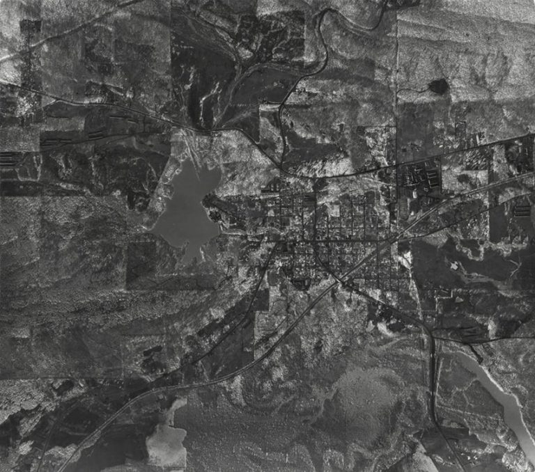 Ola Aerial View Encyclopedia of Arkansas