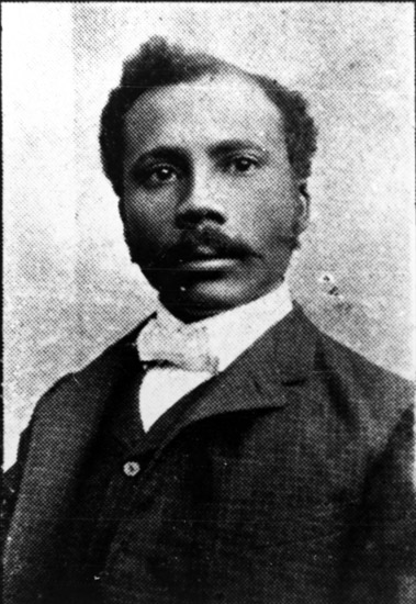 African-American man in suit and bow tie