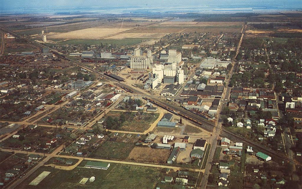 Stuttgart Aerial View - Encyclopedia of Arkansas