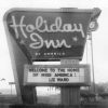 Holiday Inn sign congratulating Miss America