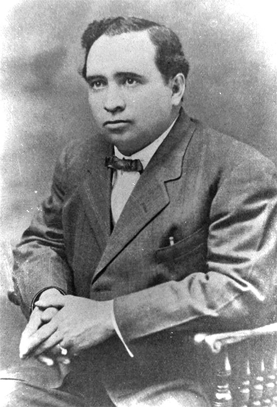 African American man in suit and bow tie