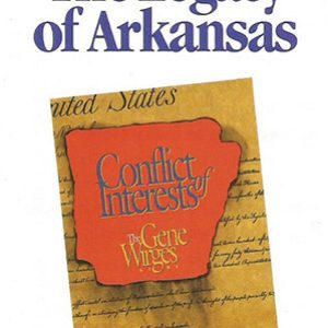 "Power Politics The Legacy of Arkansas" advertisement with book