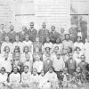 Group of African-American students and teachers