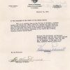 Letter from Arkansas Governor Harvey Parnell to U.S. president certifying Hattie Caraway senate election 1932
