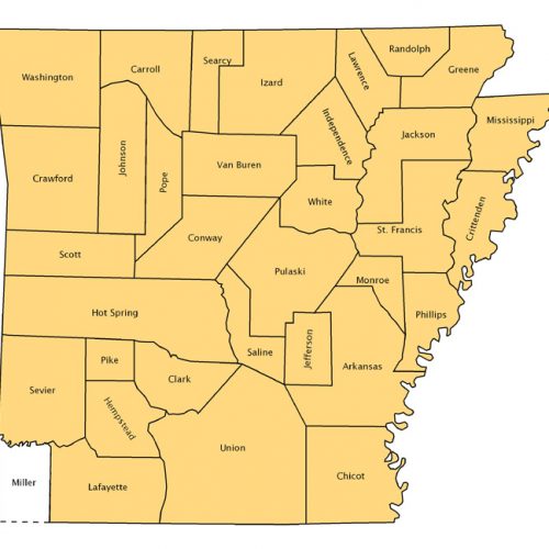 Arkansas State Boundaries - Encyclopedia of Arkansas