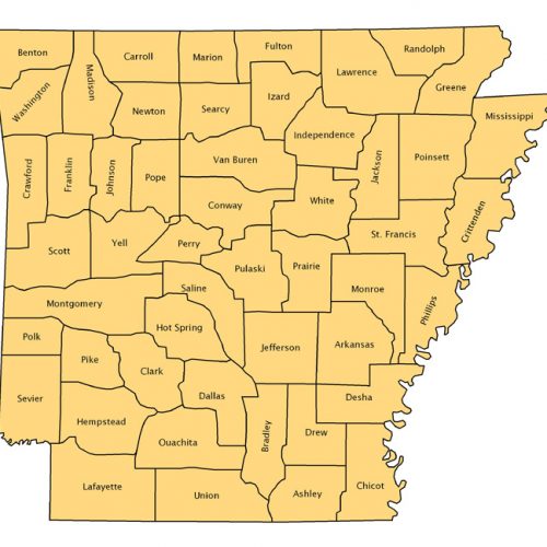 Arkansas State Boundaries - Encyclopedia of Arkansas