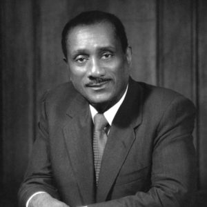 African American man in suit