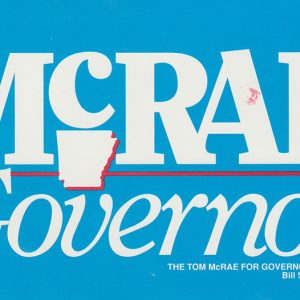 Postcard "McRae Governor"