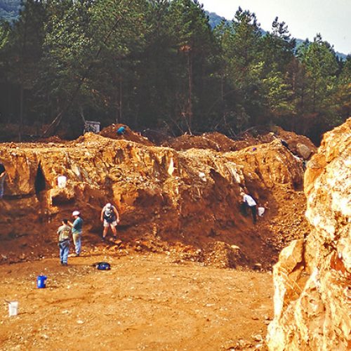 Quartz Mining Encyclopedia of Arkansas