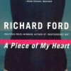Book cover trunk of woman in black swimsuit with blue background "Richard Ford A Piece of My Heart"