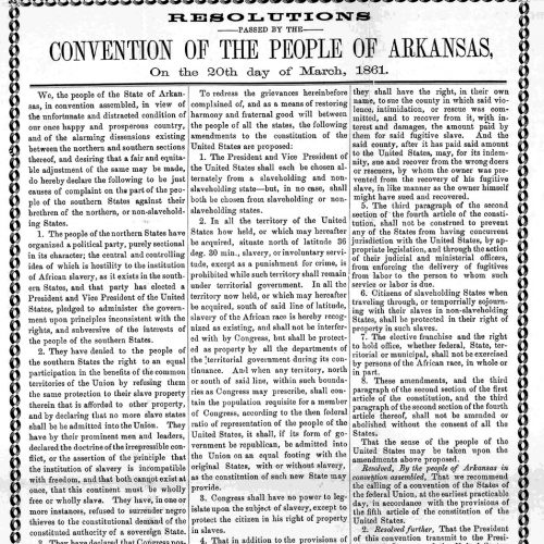 Slavery Encyclopedia of Arkansas