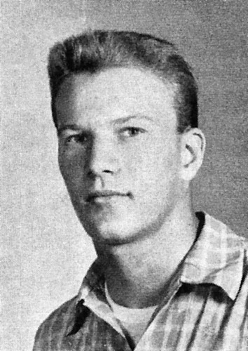 Young white man in checkered shirt