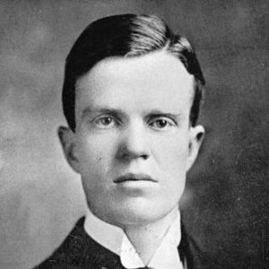 Young white man in suit and tie