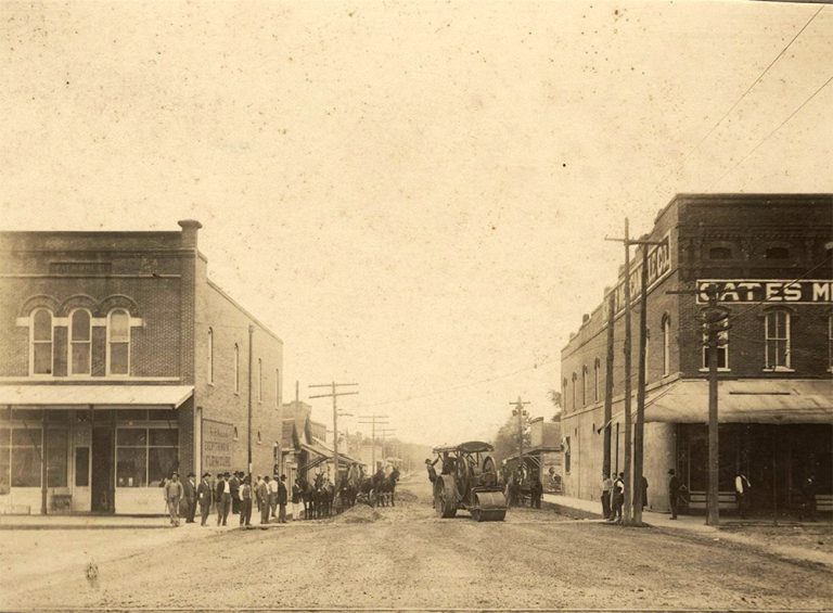 Lonoke Road Construction Encyclopedia of Arkansas
